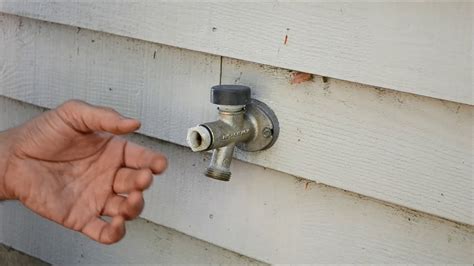 anti-siphon valve on outdoor faucet|How to Fix Anti Siphon Valve on Faucet